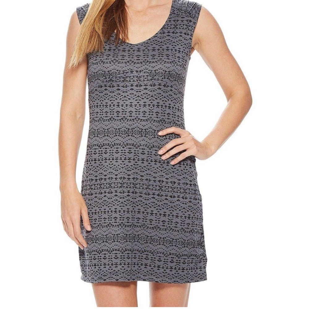 Marmot Annabelle dress. Steel onyx Heather sunfall. Size small.